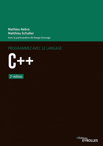 Programmez avec le langage C++ 2e édition - Mathieu Nebra (2023)