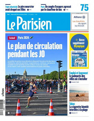 Le Parisien - 29 Novembre 2023
