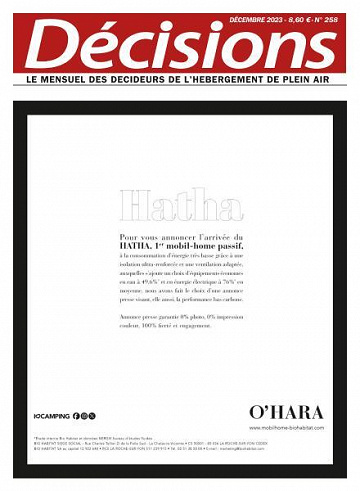 Décisions HPA - Décembre 2023