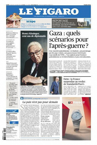 Le Figaro du Vendredi 1er Décembre 2023