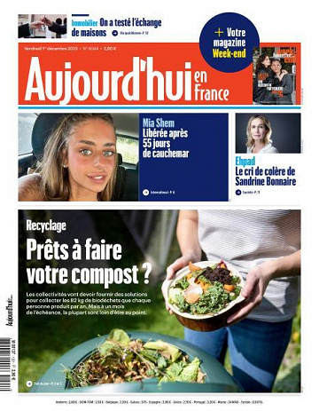 Aujourd’hui en France - 1 Décembre 2023