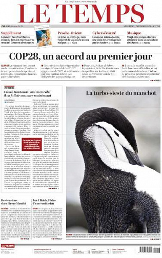 Le Temps - 1er Décembre 2023