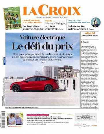 La Croix - 1er Décembre 2023