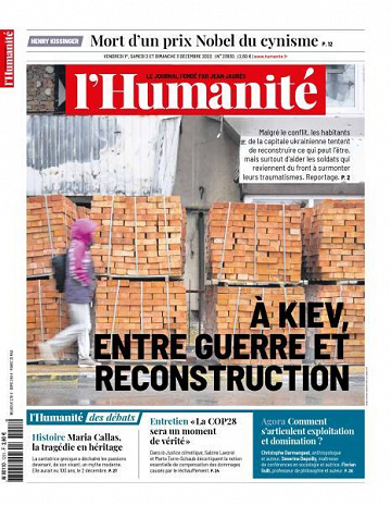 L’Humanite - 1-3 Décembre 2023