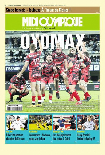 Midi Olympique Vert - 1er Décembre 2023