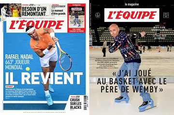 Pack L’Equipe + L’Equipe Magazine - 2 Décembre 2023
