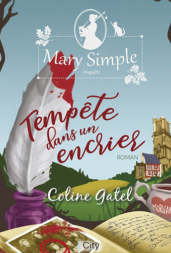 Mary Simple enquête, Tome 1 : Tempête dans un encrier - Coline Gatel (2023)