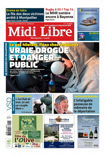 Midi Libre - 3 Décembre 2023