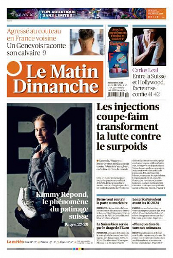 Le Matin Dimanche - 3 Décembre 2023