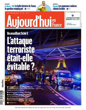 Aujourd’hui en France - 4 Décembre 2023