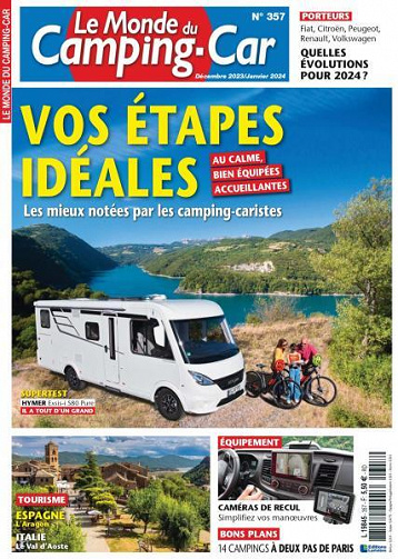 Le Monde du Camping-Car - Décembre 2023 - Janvier 2024