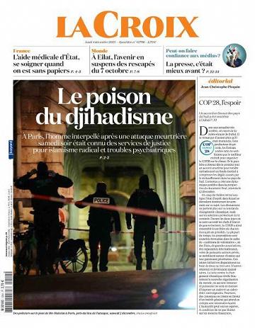 La Croix - 4 Décembre 2023