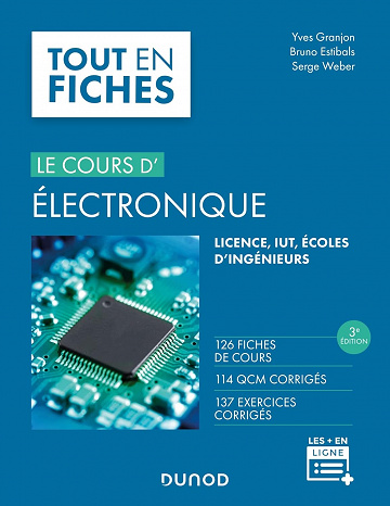 Le cours d'électronique - 3e éd. - Yves Granjon (2023)