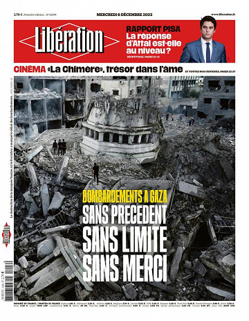 Libération du Mercredi 6 Décembre 2023
