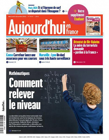 Aujourd’hui en France - 6 Décembre 2023