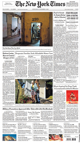 The New York Times - 06 December 2023