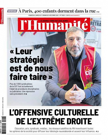 L’Humanite - 8-10 Décembre 2023