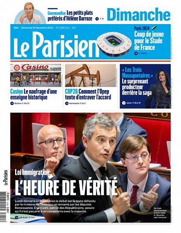 Le Parisien - 10 Décembre 2023