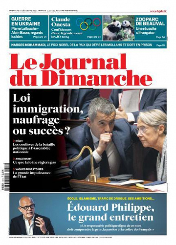 Le Journal du Dimanche - 10 Décembre 2023