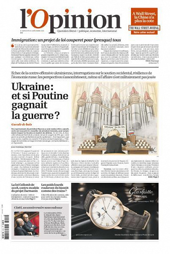 L’Opinion - 11 Décembre 2023