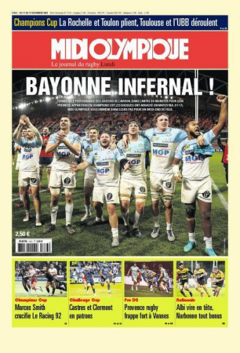 Midi Olympique Rouge - 11 Décembre 2023