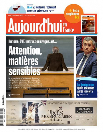 Aujourd’hui en France - 12 Décembre 2023