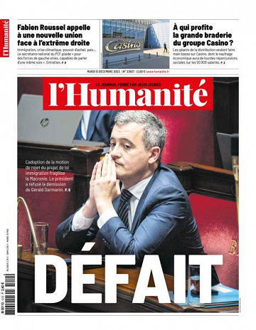 L’Humanite - 12 Décembre 2023