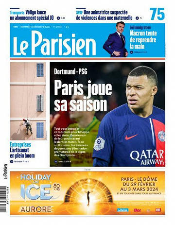 Le Parisien - 13 Décembre 2023