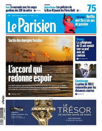 Le Parisien - 14 Décembre 2023
