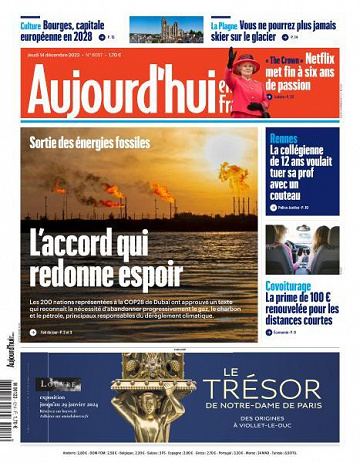 Aujourd’hui en France - 14 Décembre 2023