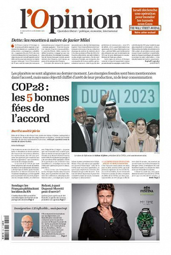 L’Opinion - 14 Décembre 2023