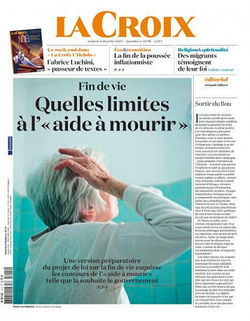 La Croix - 15 Décembre 2023