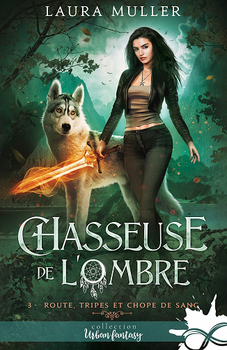 Chasseuse de l'ombre, Tome 3 : Route, tripes et chope de sang - Laura Muller (2023)