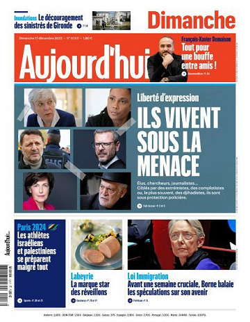 Aujourd’hui en France - 17 Décembre 2023Aujourd’hui en France - 17 Décembre 2023