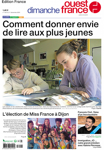 Ouest-France (+ Suppléments) du Dimanche 17 Décembre 2023