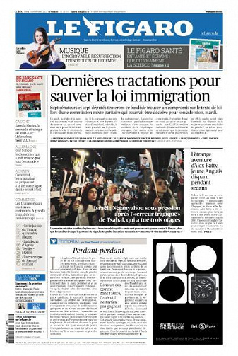 Le Figaro du Lundi 18 Décembre 2023