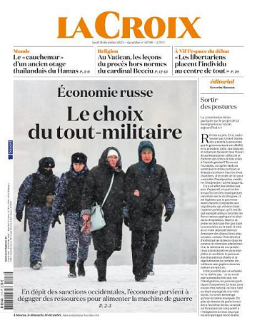 La Croix - 18 Décembre 2023