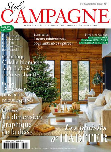 Style Campagne - Décembre 2023 - Janvier 2024