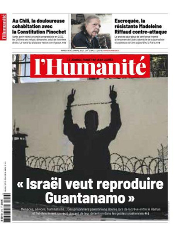L’Humanite - 19 Décembre 2023