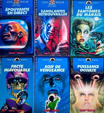 Haute tension - Série "SPECTRES" complète 43 livres