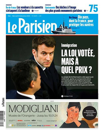 Le Parisien - 20 Décembre 2023