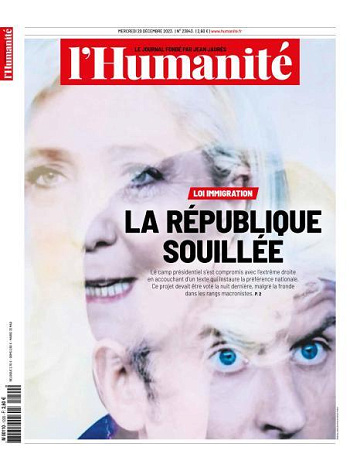 L’Humanite - 20 Décembre 2023