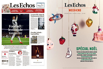 Pack Les Echos + Les Echos Week-end - Vendredi 22 Décembre 2023