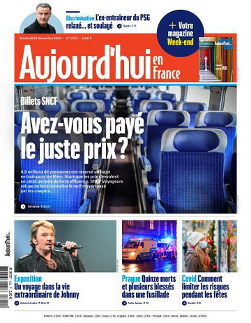 Aujourd’hui en France - 22 Décembre 2023
