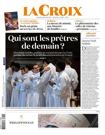 La Croix - 22 Décembre 2023