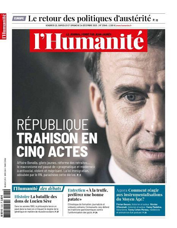 L’Humanite - 22-24 Décembre 2023