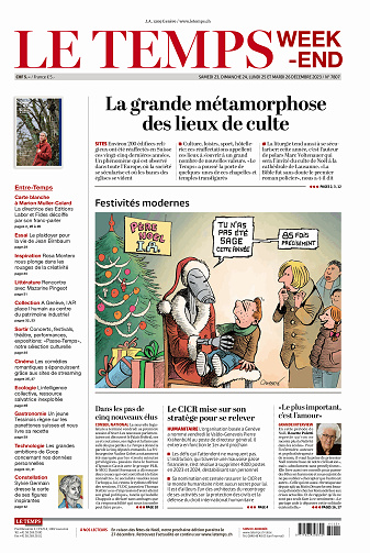 Le Temps - 23-24-25 Décembre 2023
