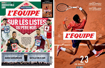 Pack L’Equipe + L’Equipe Magazine - 23 Décembre 2023
