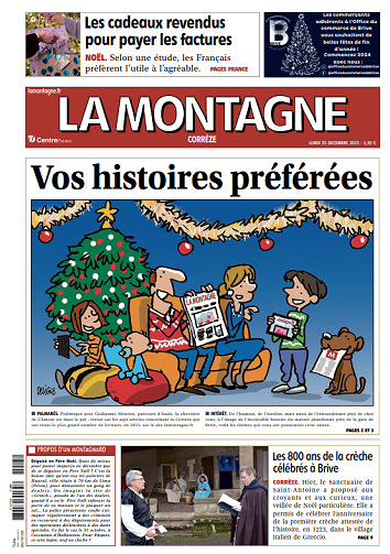 La Montagne - Lundi 25 Décembre 2023