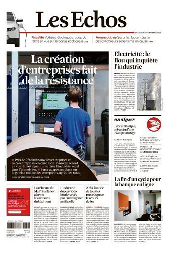 Les Echos du Mardi 26 Décembre 2023